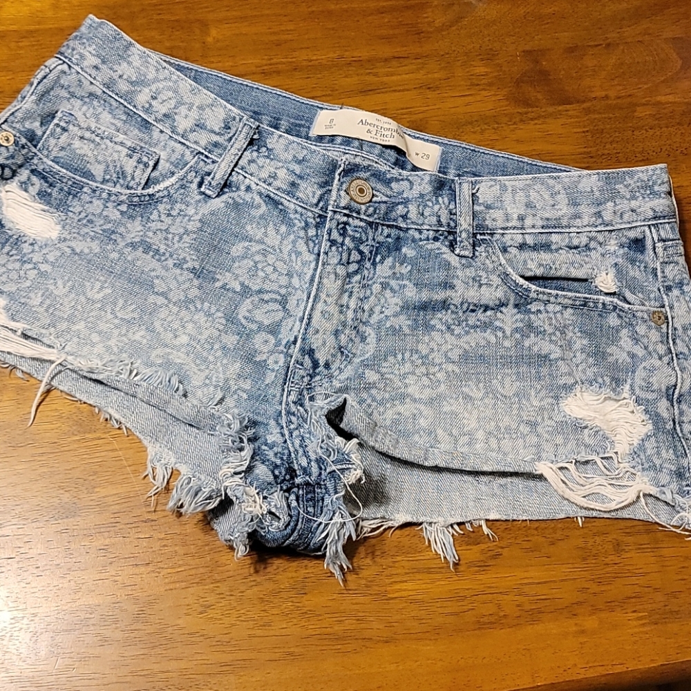 Abercrombie Distressed Shorts